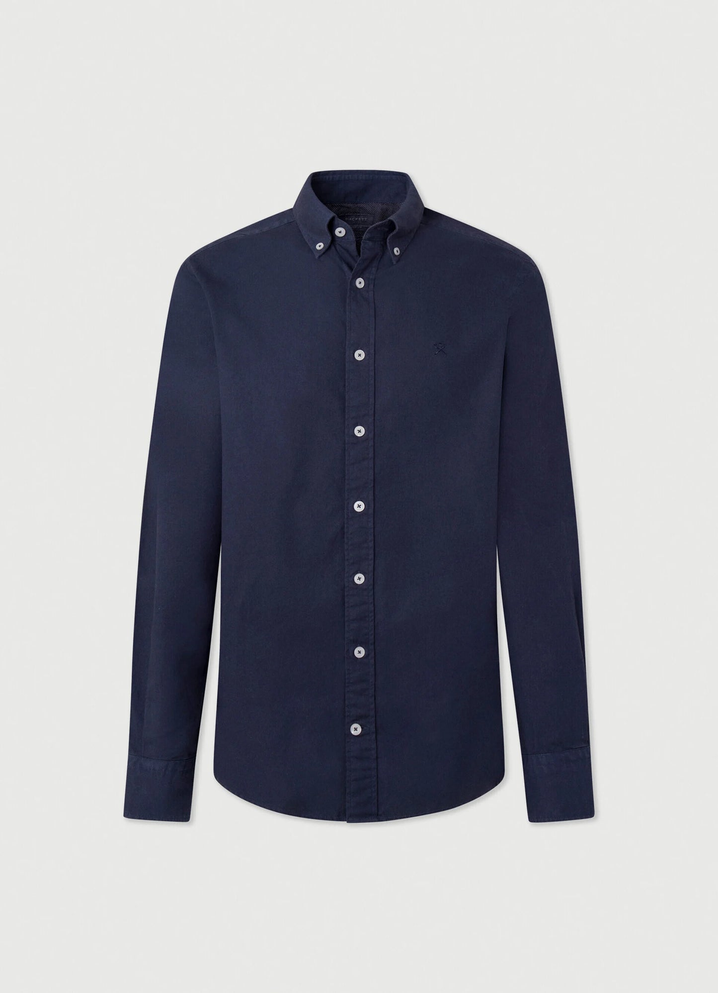 Hackett Brompton slim fit shirt in Navy