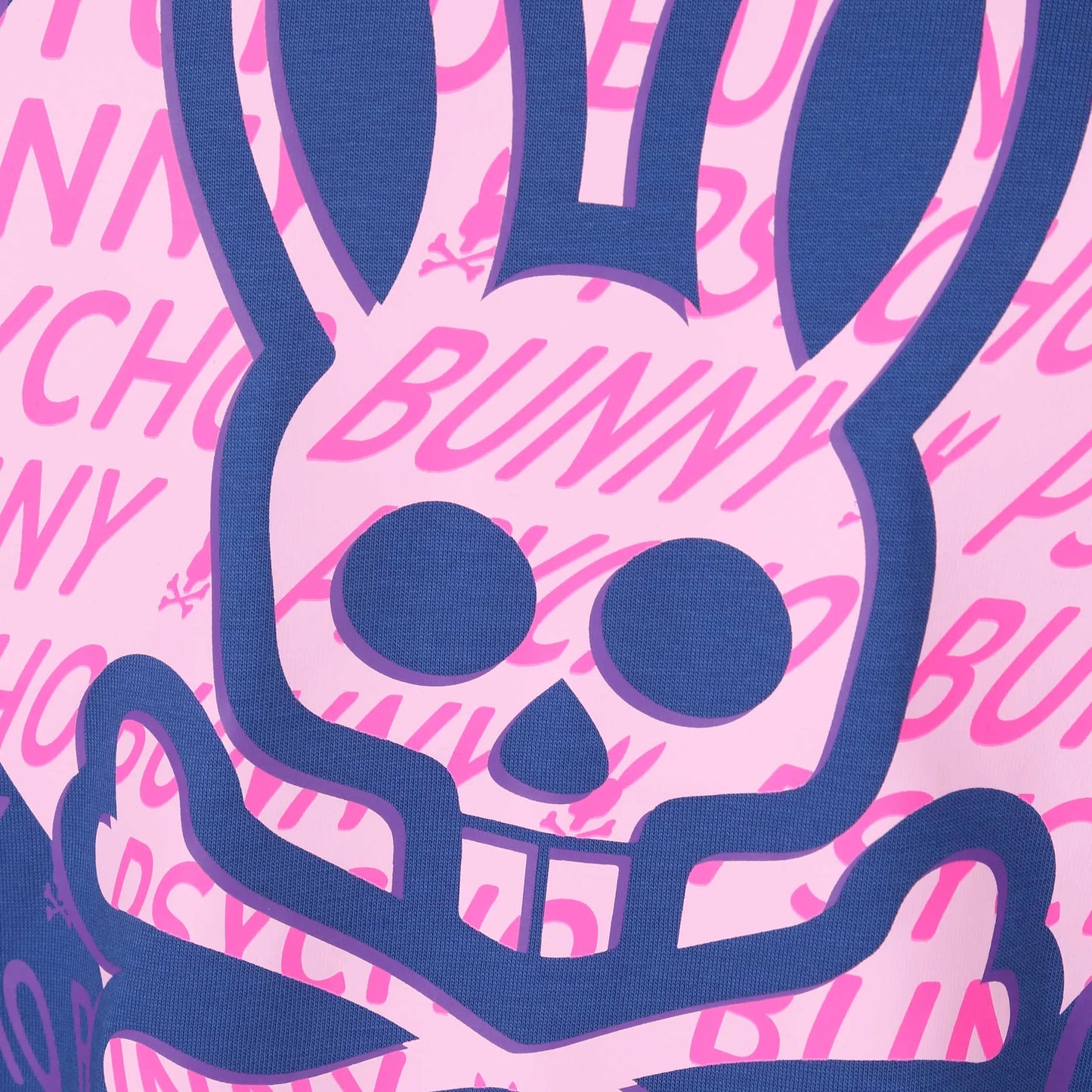 Psycho Bunny-Bengal graphic tee in Space blue