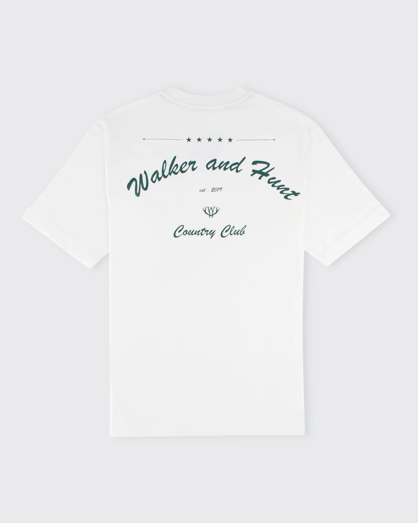 Walker & Hunt Country Club T Shirt off white