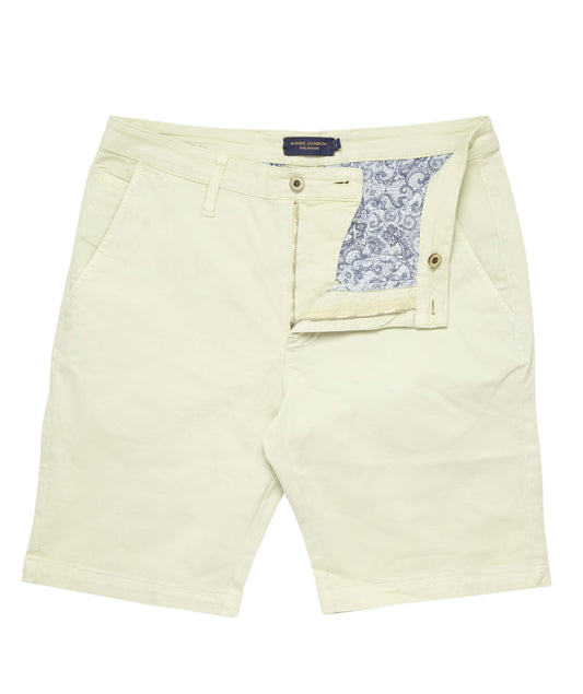 Guide London Powder Green Chino Shorts